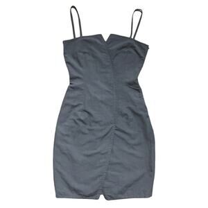 Giorgio Armani Le Collezioni Gray Mini Dress | Size S